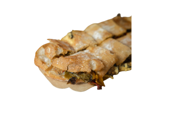 Bocadillo de verduras asadas